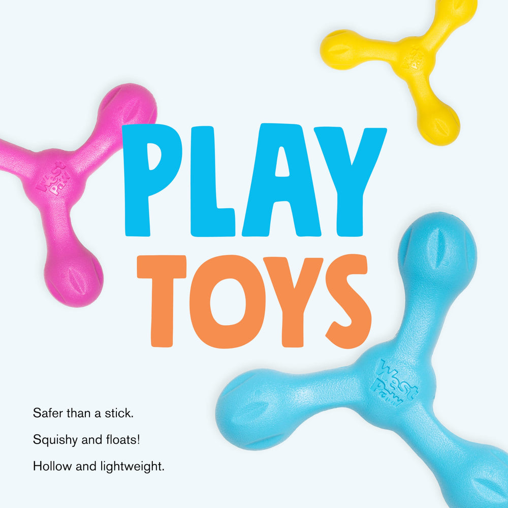 West Paw Zogoflex Air Skamp dishwasher-safe hot pink for easy cleanup