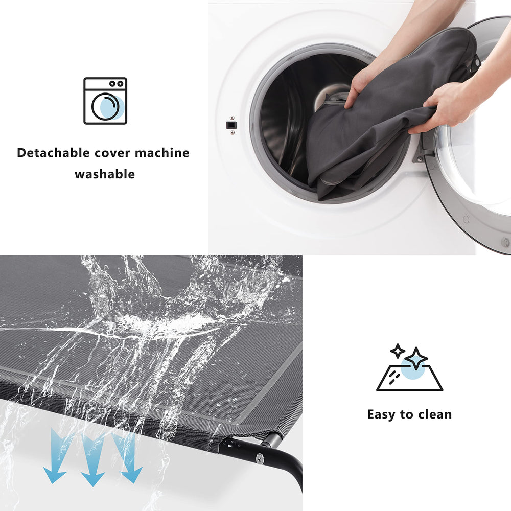 WESTERN HOME portable bed ready for travel and camping outings