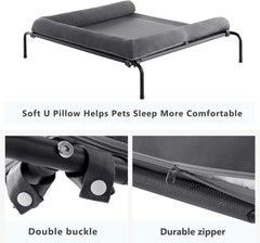 WESTERN HOME dog bed cleaning surface allows quick, easy maintenance.
