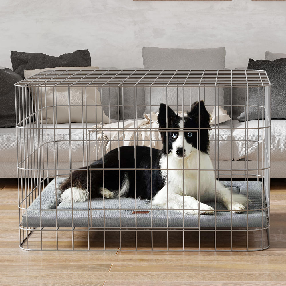 WESTERN HOME dog bed crate machine washable for easy cleaning and care.