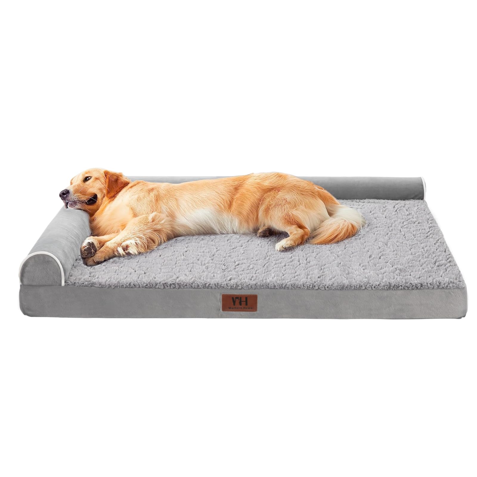 WESTERN HOME orthopedic-dog-bed cover-removable for easy cleaning and quick refreshing.