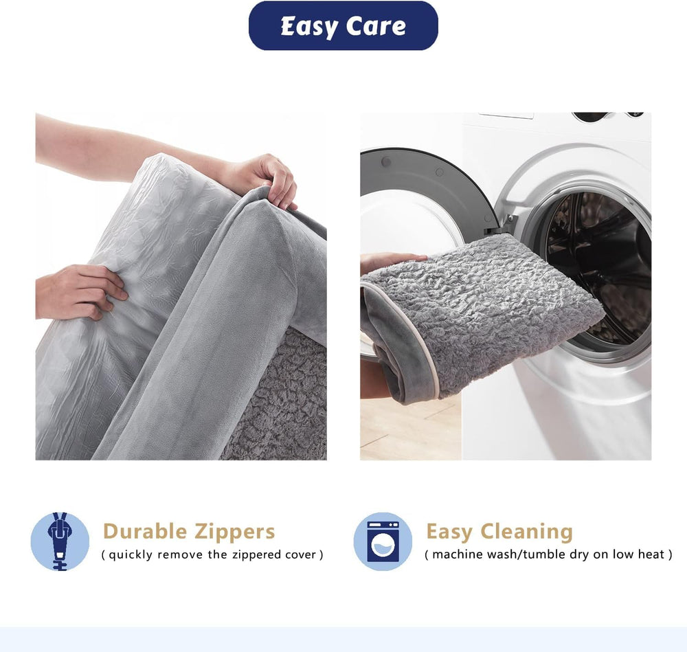 WESTERN HOME orthopedic bed used in multiple spaces indoors, car, or patio setups.