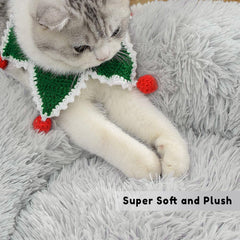 WESTERN HOME WH Calming Bed anti-slip bottom keeps pets steady.