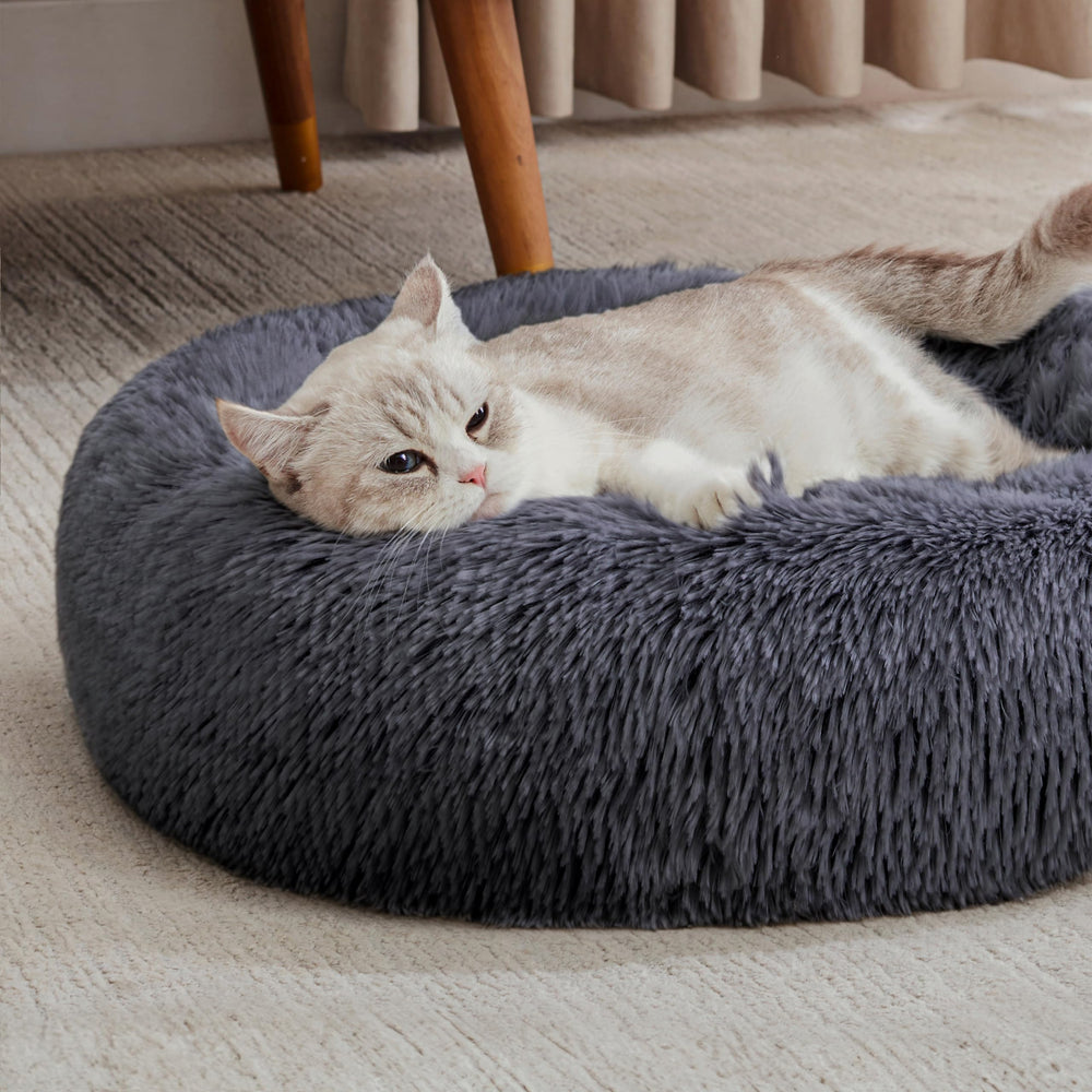 WESTERN HOME WH circular cuddle bed designed for pets that love to curl up
