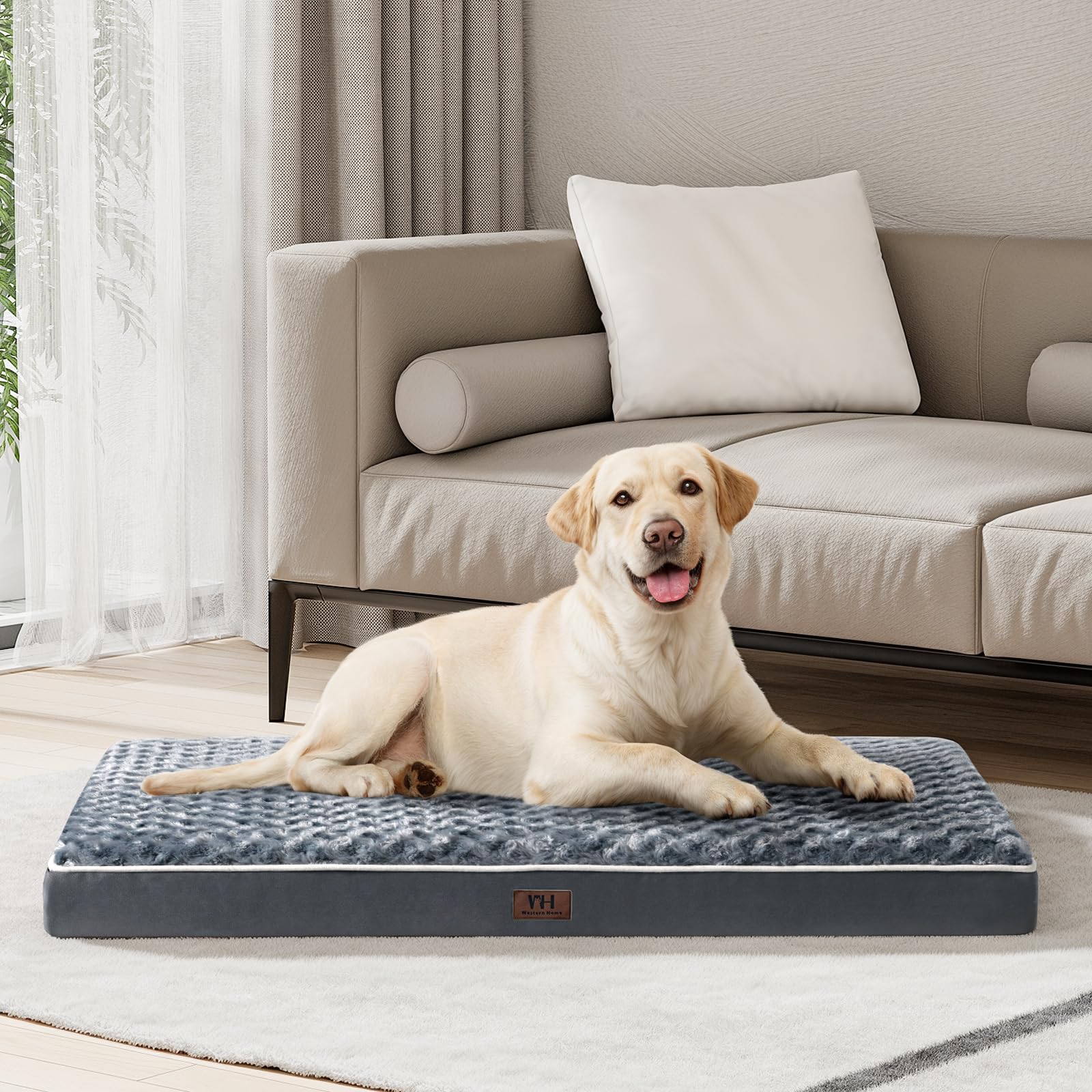 WESTERN HOME WH XL dog bed daily-play-use suits everyday naps and playtime