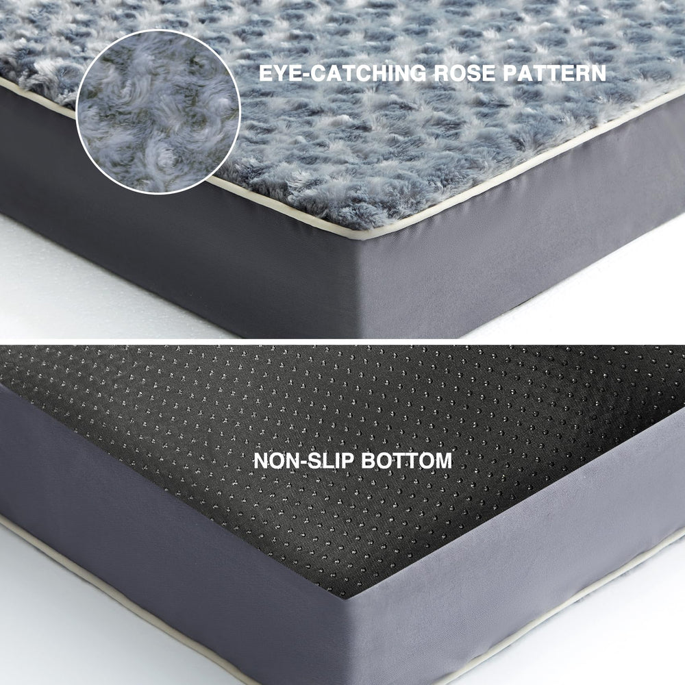 WESTERN HOME WH XL dog bed non-slip bottom stays in place on any floor