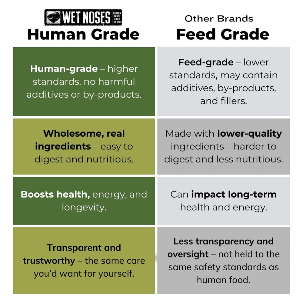Dogs of various sizes enjoy Wet Noses Apple Ginger treats.