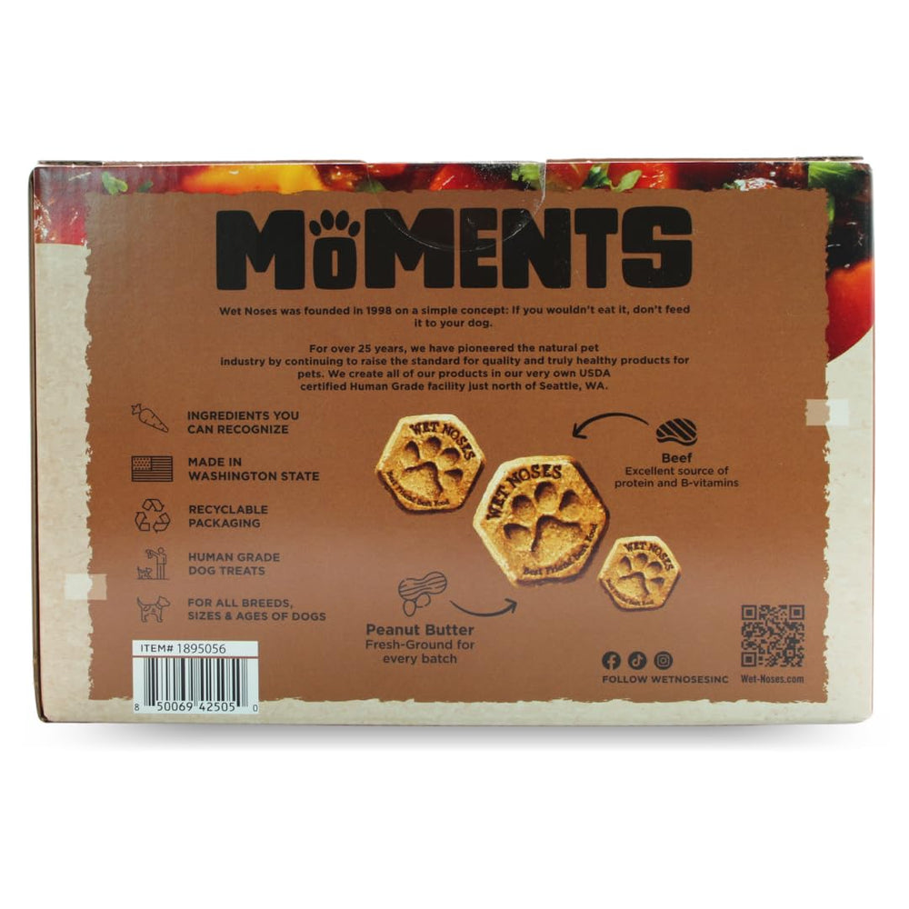 Wet Noses Moments non-GMO ingredients offer a wholesome, recognizable snack.