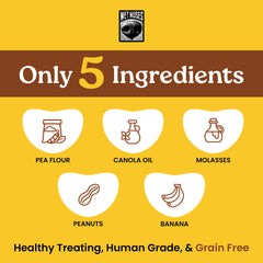 Wet Noses organic dog treats with no artificial additives—clean, wholesome snacking.