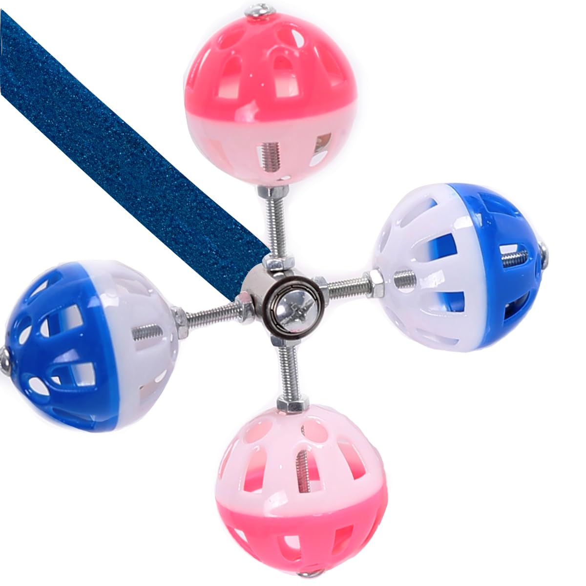 WEVONIGU rotating balls show motion and bells for interactive play