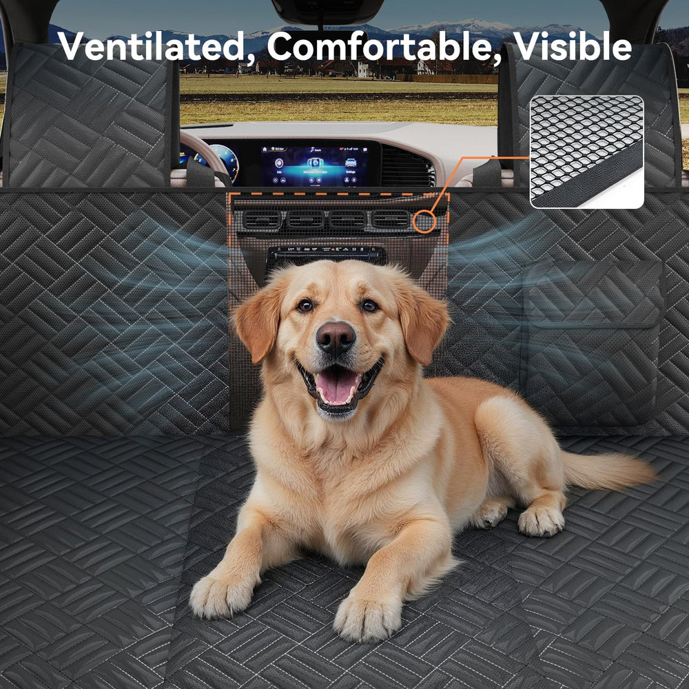 Wexyldra water-repellent fabric resists spills and fur while cleaning up quickly.