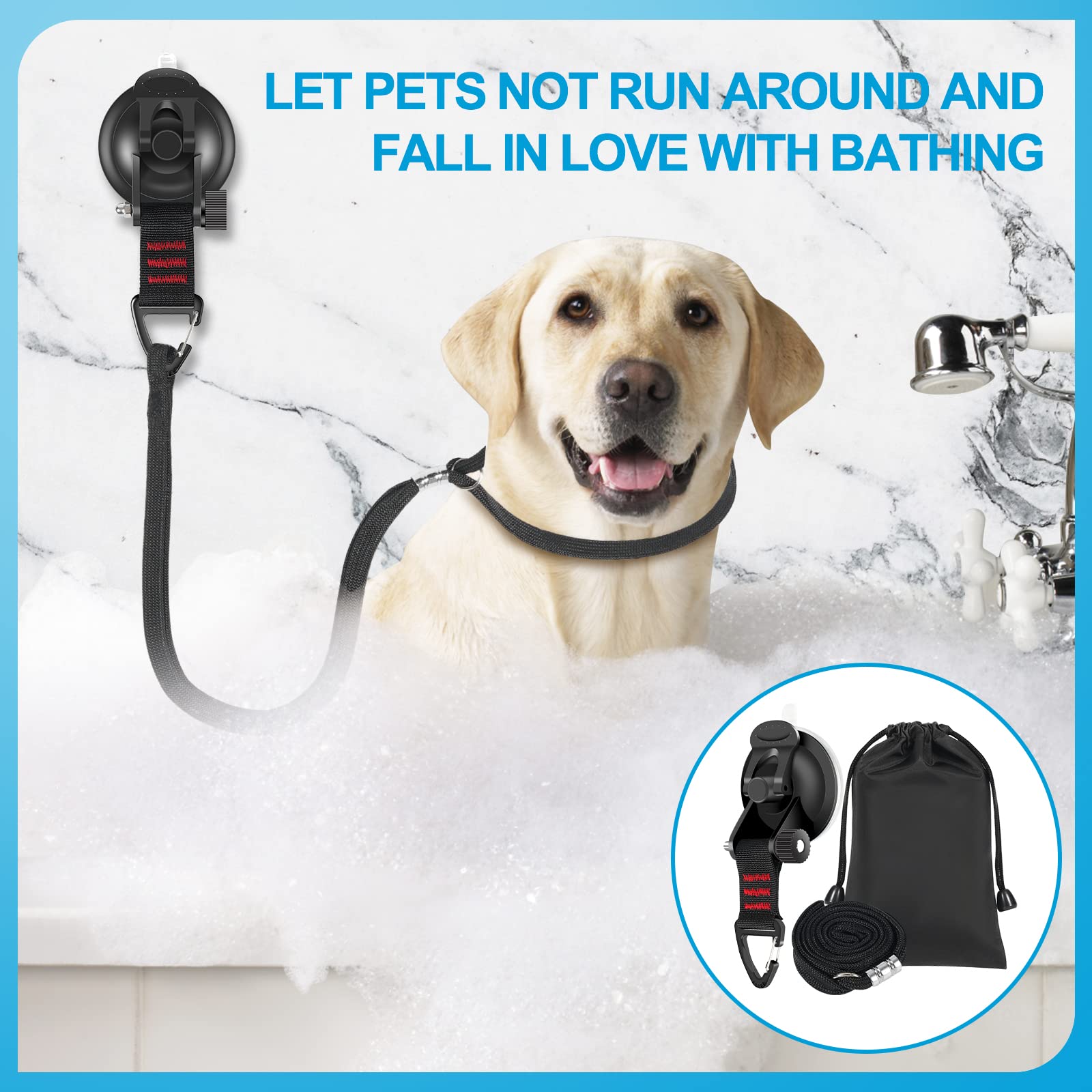 WEYASIU storage bag keeps the tether kit organized.