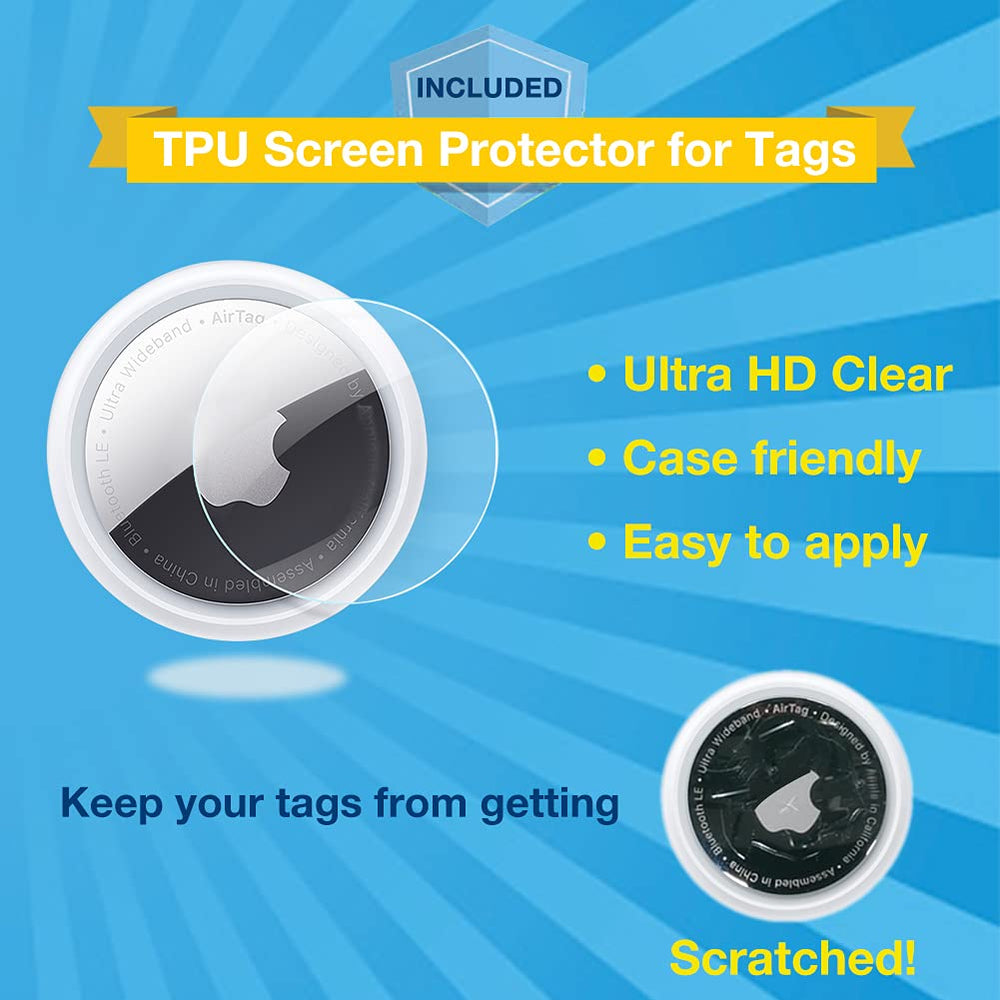 WHALEZON durable protection guards AirTag against bumps and scratches