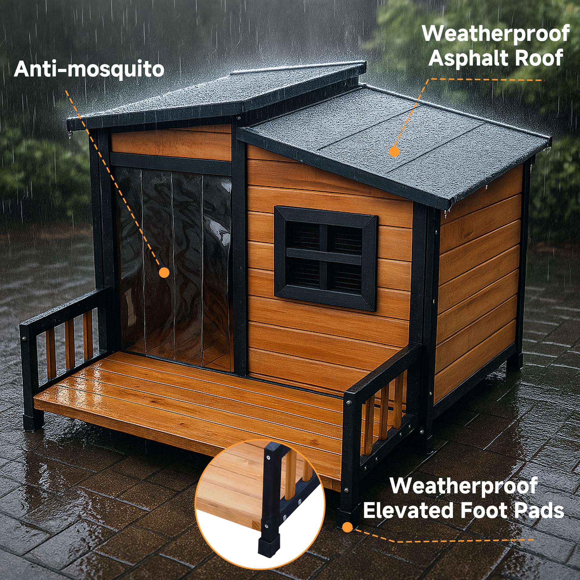 WHEGETED dog house assembly demonstrates quick tool-friendly setup for busy owners.