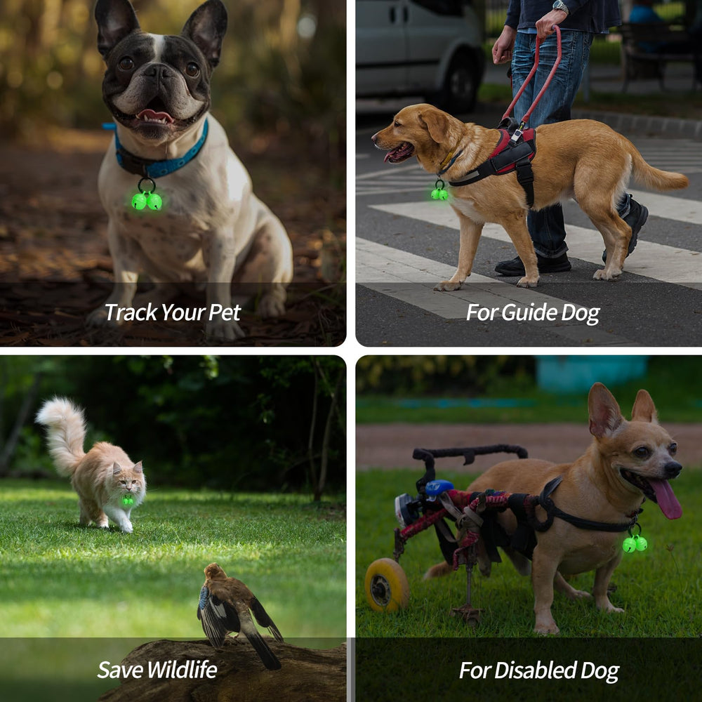 Whimsii Bells easy-clip clasp enables quick, secure collar attachment.