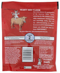 Whiskas Temptations Beef center provides soft, flavorful reward for cats