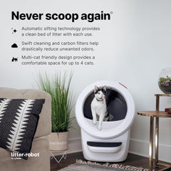 Whisker OdorTrap litter-box-odor-elimination demonstrates effective odor reduction in real homes.