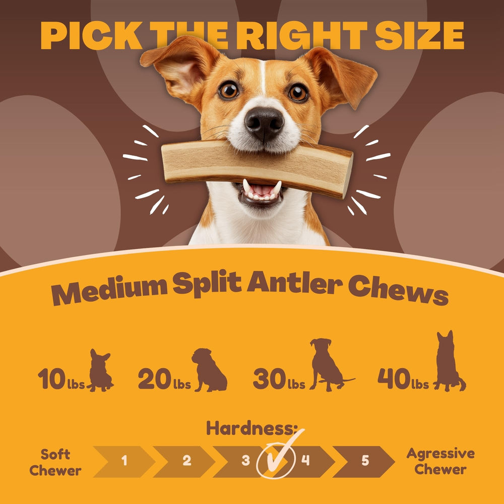 WhiteTail Naturals dog chew indoors mess-free and odorless