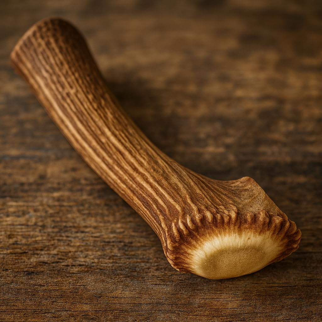 WhiteTail Naturals hand-selected Grade A elk antler with smooth edges for safety.