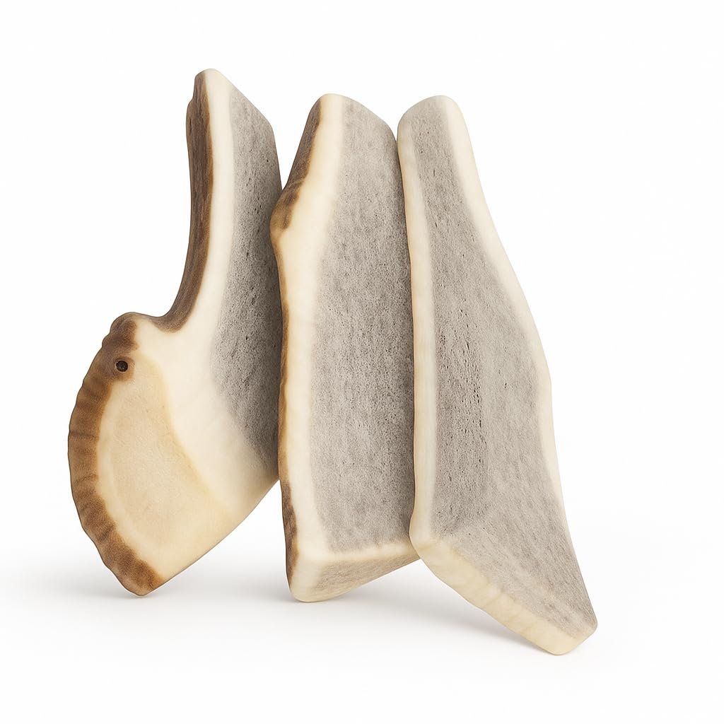 WhiteTail Naturals hand-crafted elk antlers sourced in Texas for safe, natural chewing