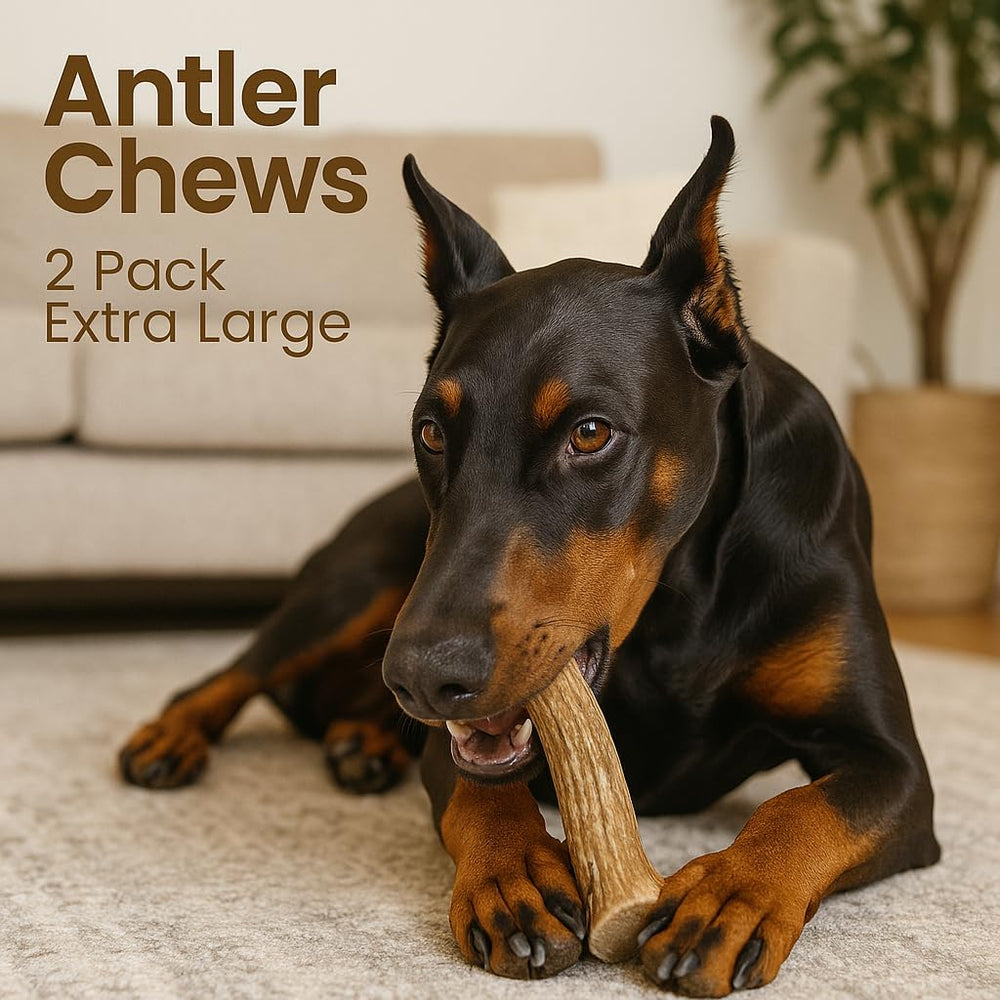 WhiteTail Naturals odorless feature image emphasizes mess-free indoor-friendly chew.
