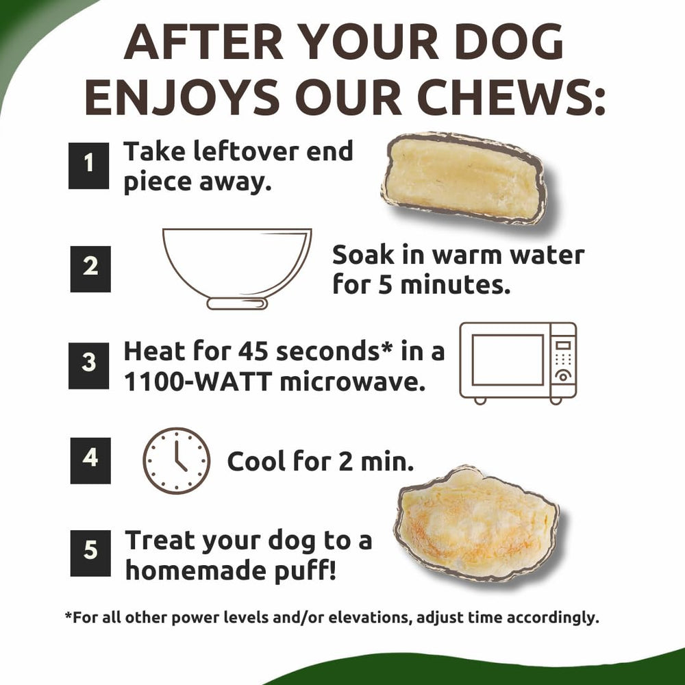 WhiteTail Naturals Yak Cheese Dog Chews; Himalayas-made in an FDA-registered facility for safety.