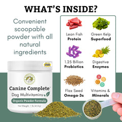 Wholistic Pet Organics Canine Complete meal-mix boosts nutrition in home-cooked meals