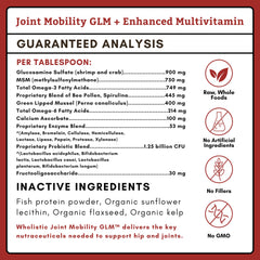 Wholistic Pet Organics dog joint supplement aids mobility in dogs.
