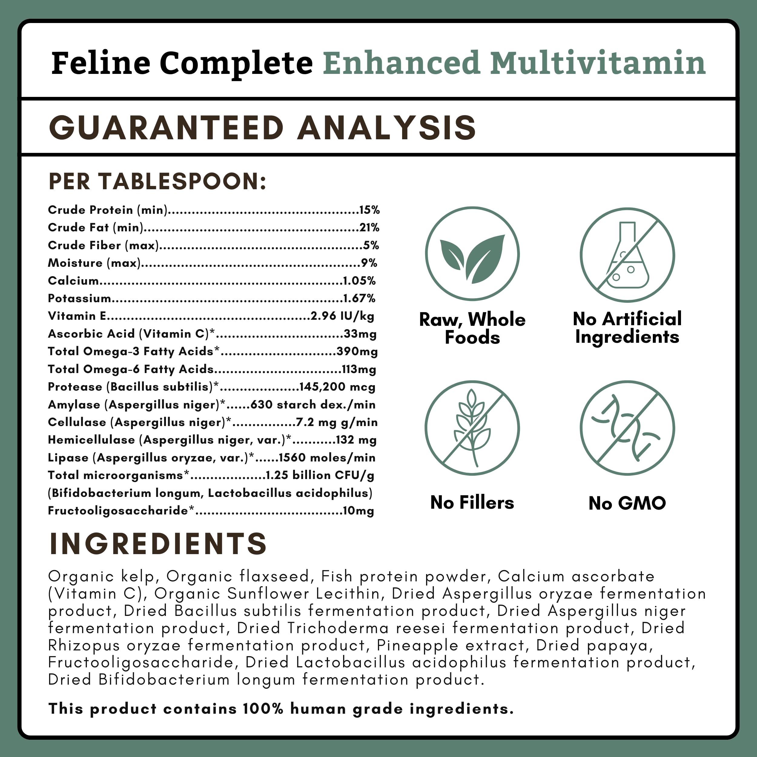 Wholistic Pet Organics Feline Complete skin-coat-shine closeup, healthy coat.