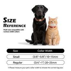 WhoseID silicone dog tag closeup shows skin-friendly material and lightweight wear.