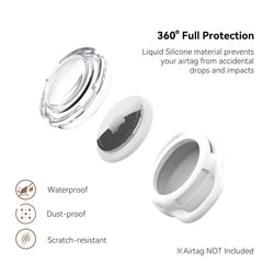 WhoseID soft full-body AirTag holder shields AirTag during pets' daily activities.