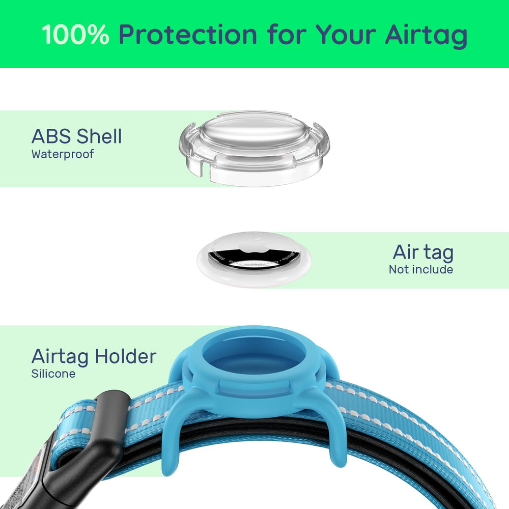 WhoseID soft-neoprene-padding collar delivers comfortable all-day wear for dogs