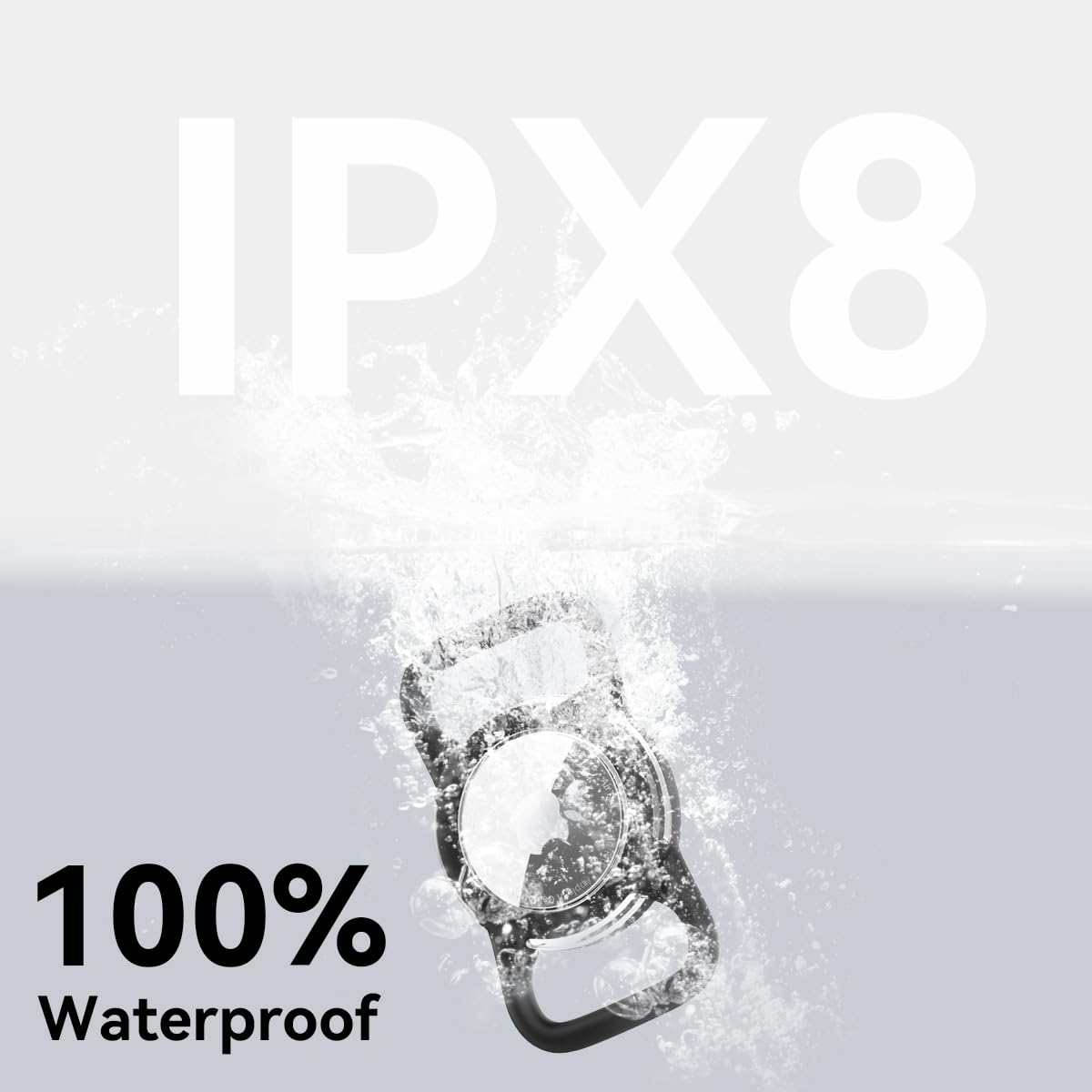 WhoseID ultra-durable AirTag housing silicone guards AirTag from bumps and drops.