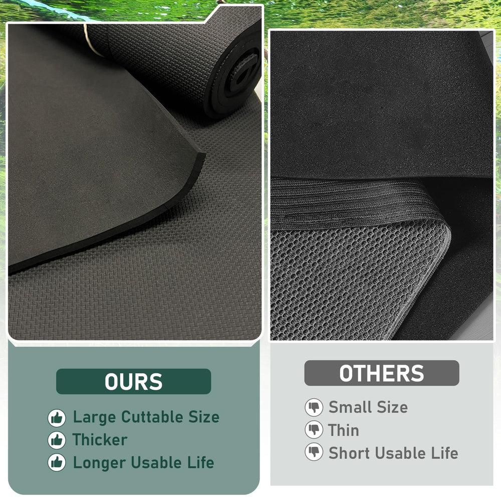 Wibeelee leveling pad easy-cut edge design allows custom sizing.