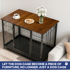 Wibeelee bamboo topper provides a flat surface for lightweight toys and decor