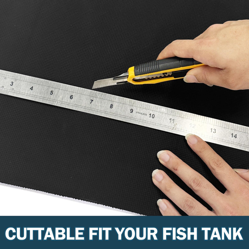 Wibeelee leveling pad non-slip texture enhances stability and prevents tank movement