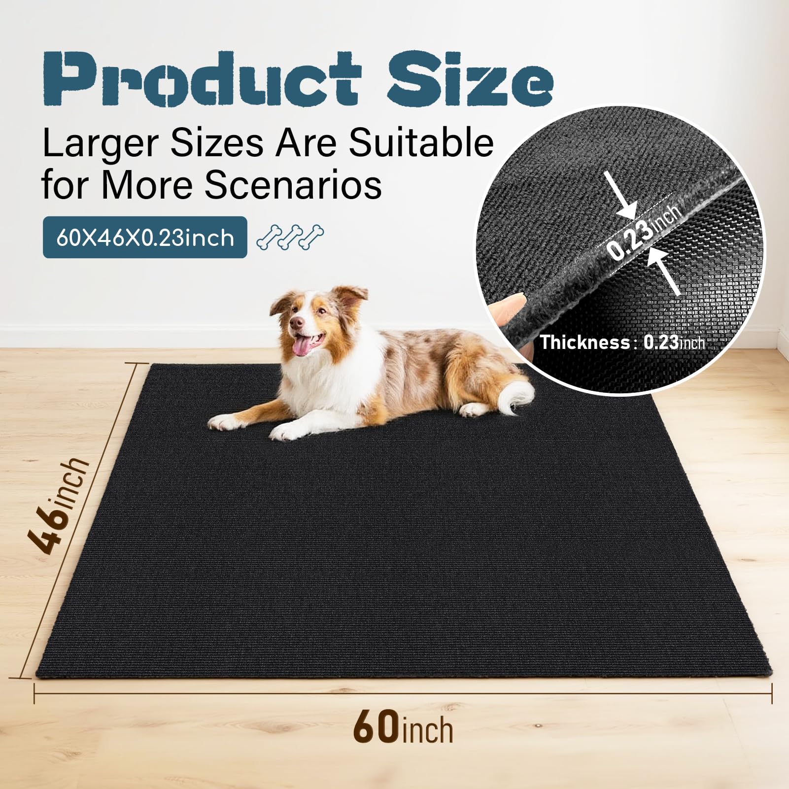 Wibeelee waterproof back provides floor protection and spill resistance for busy homes.