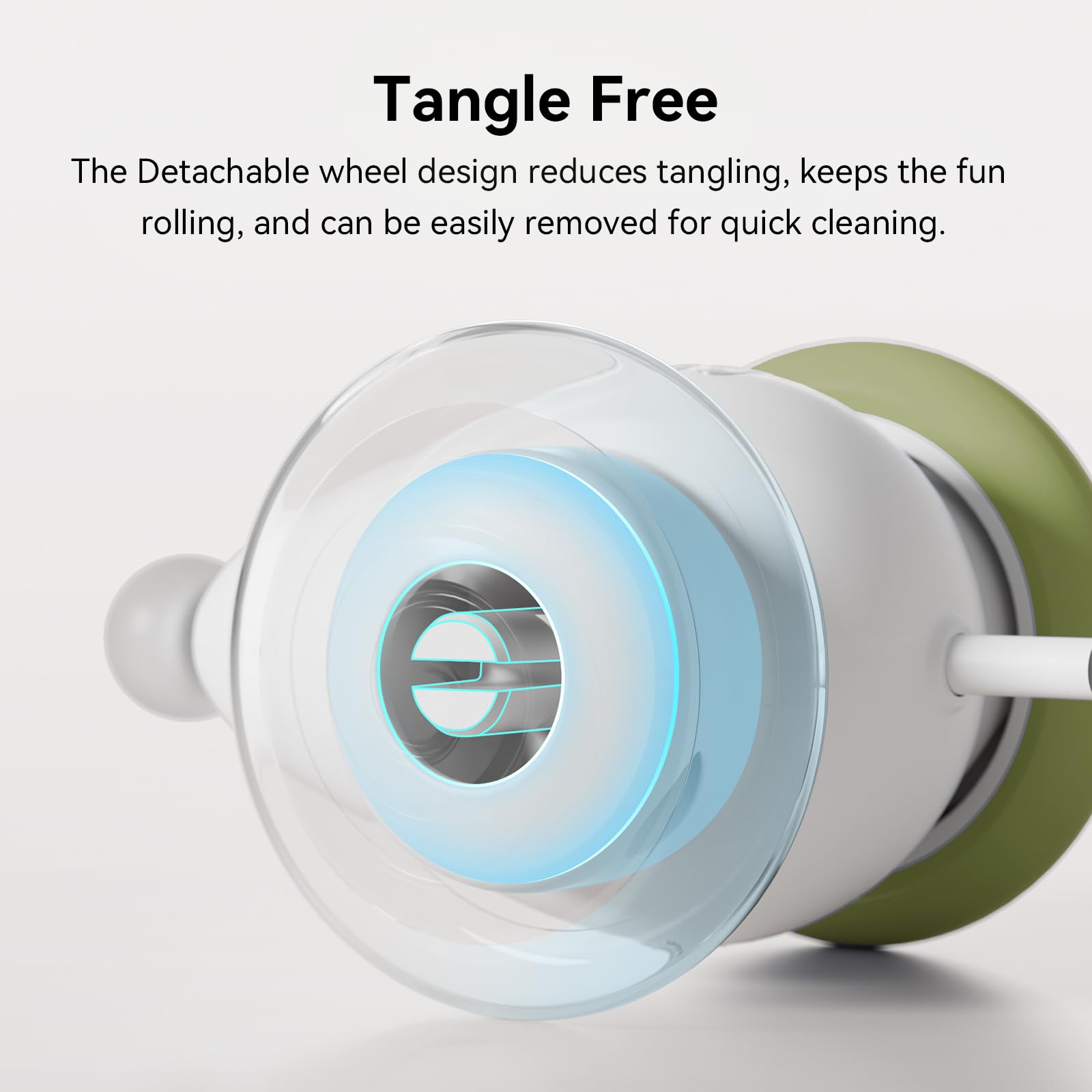 Cheerble Wicked Mouse Neo durable-materials withstands curious cat chewing.