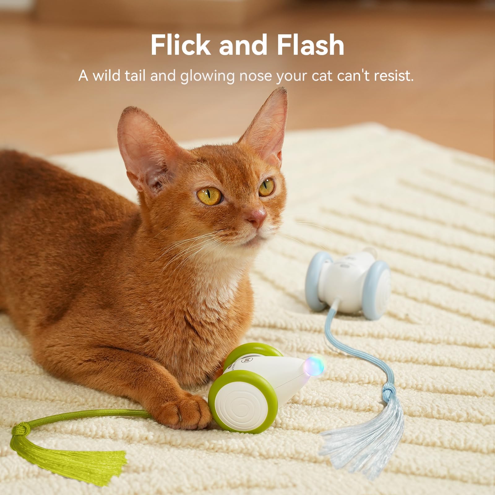 Cheerble Wicked Mouse Neo rechargeable design eliminates frequent battery changes.