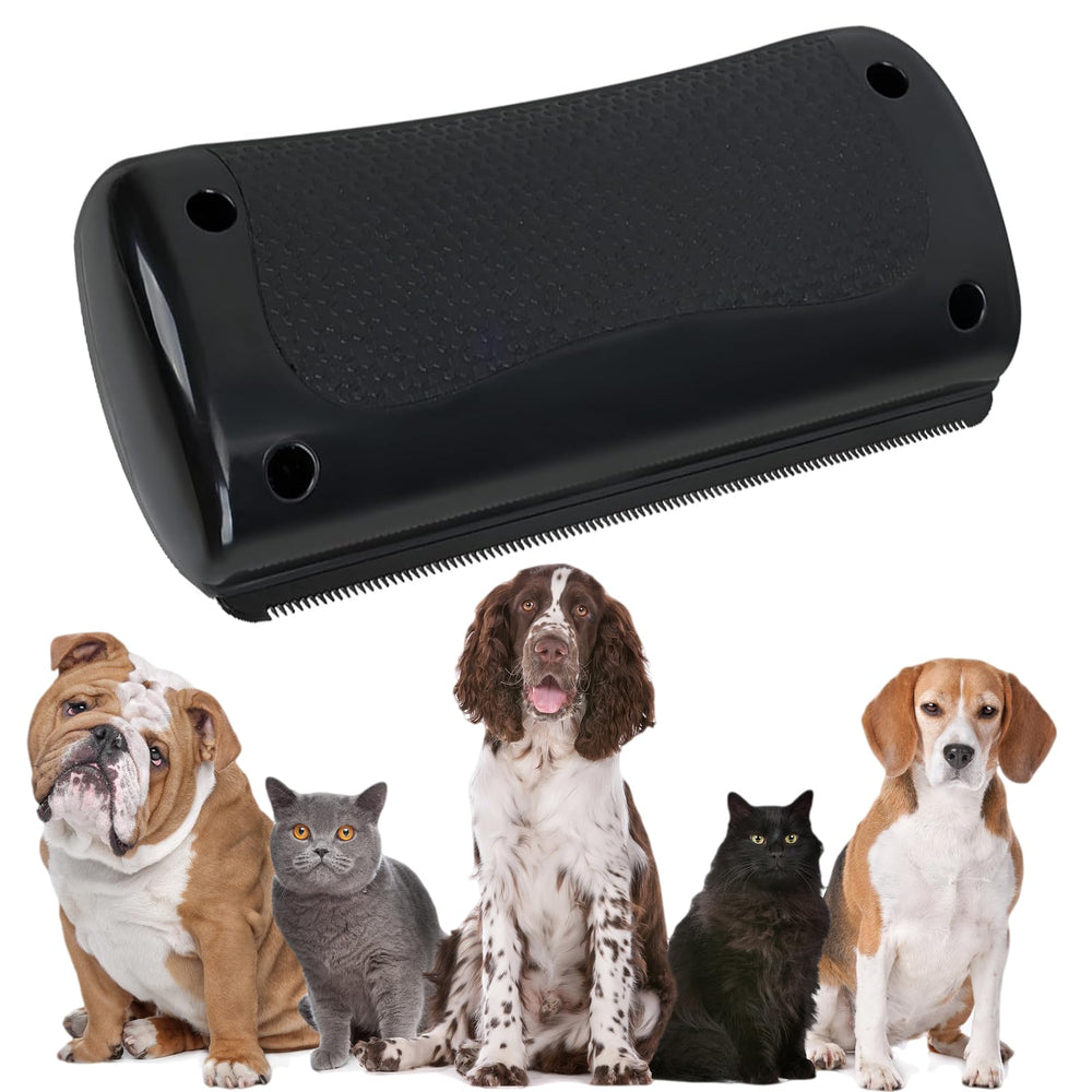 WICUSE Deshedding brush with ergonomic grip for comfortable grooming and reduced effort