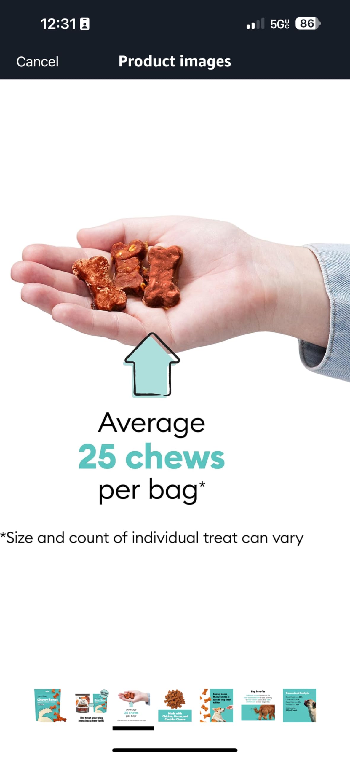 Wiggles &amp; Wags bacon-cheese flavor dog treats taste-test, delights picky eaters.