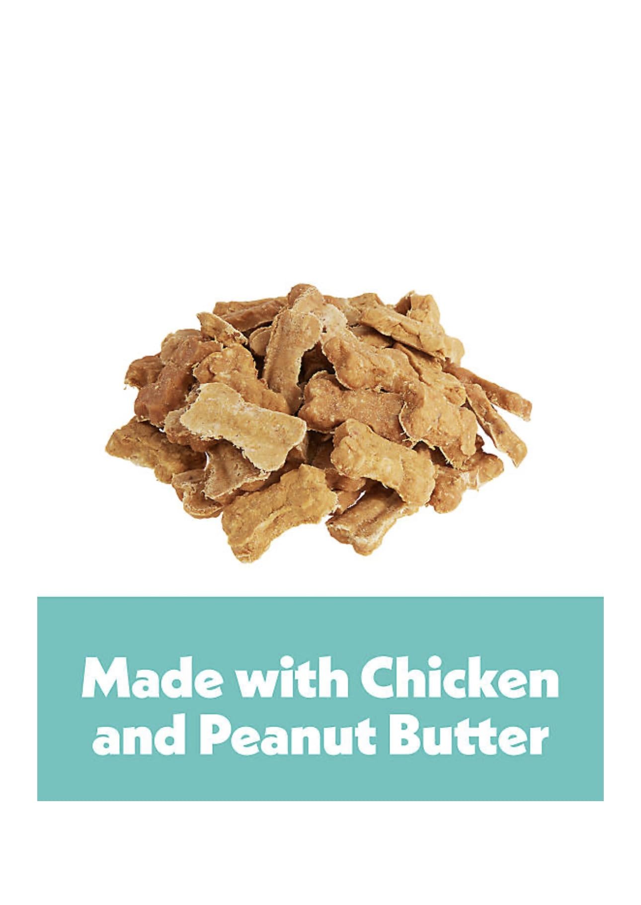 Wiggles & Wags bone-shaped chews closeup for training rewards