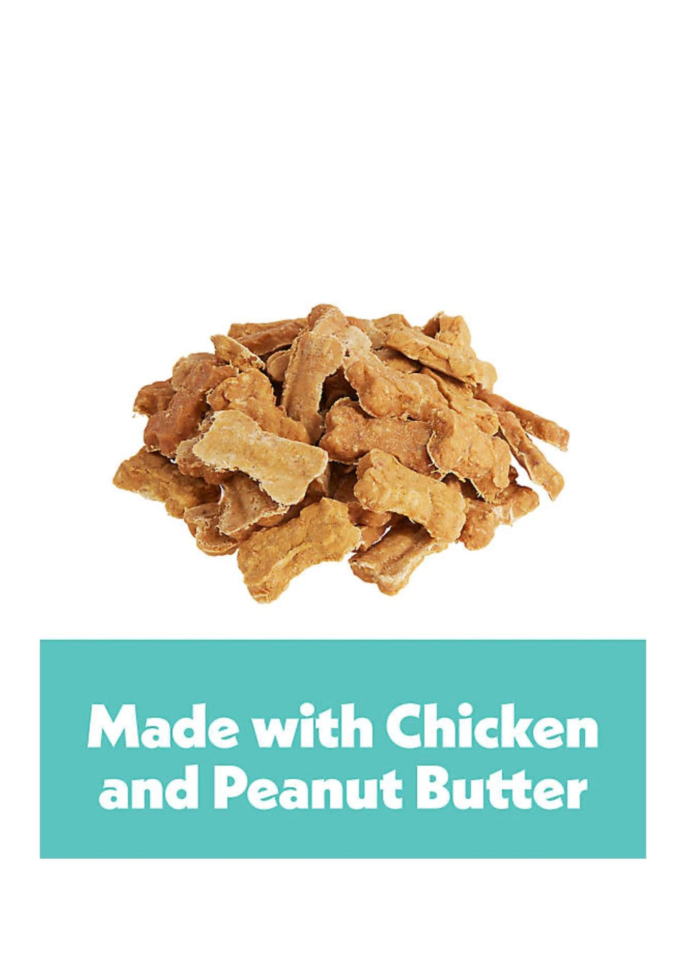 Wiggles & Wags bone-shaped chews closeup for training rewards