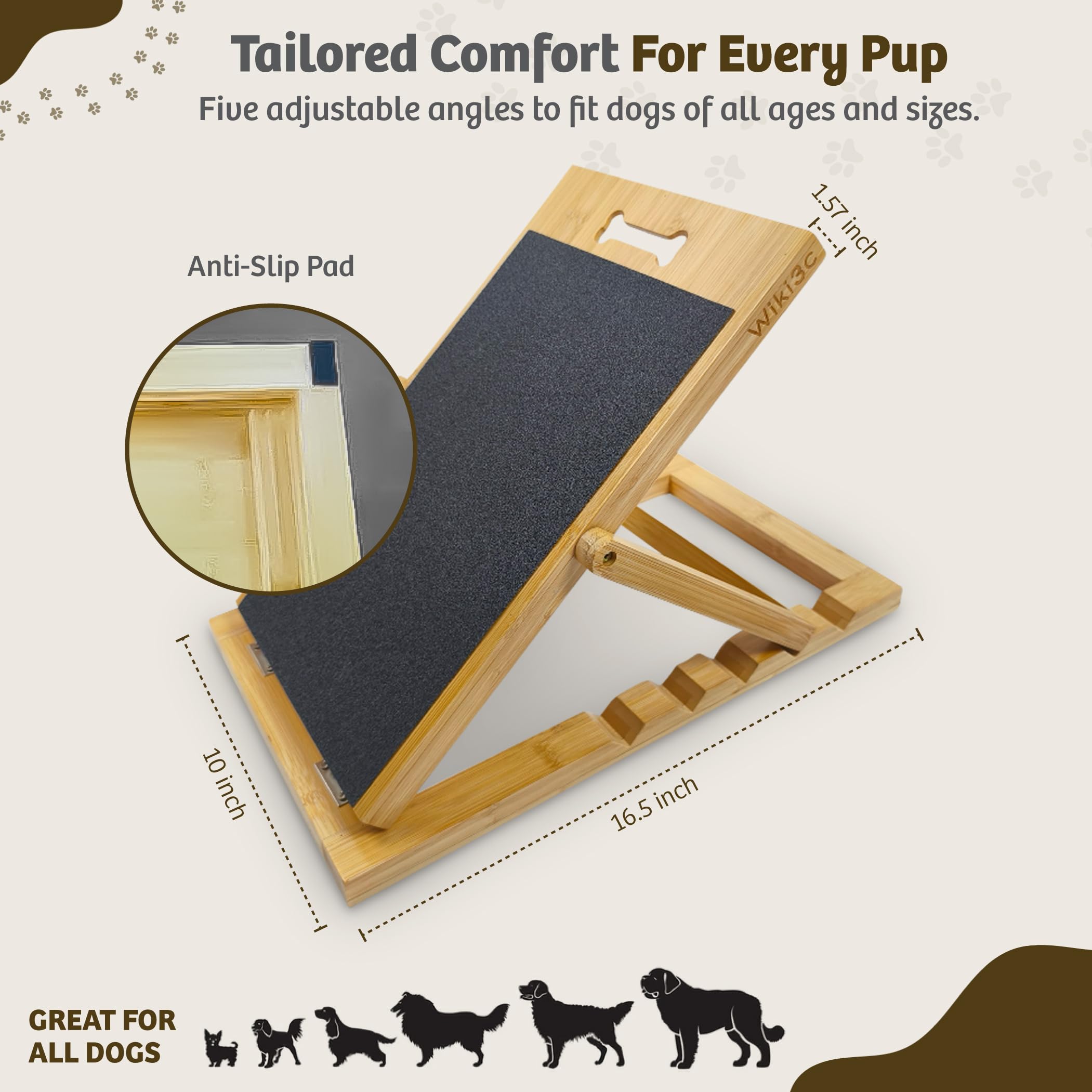 Wiki3C clip-on silicone treat pouch shown for easy reward based training.