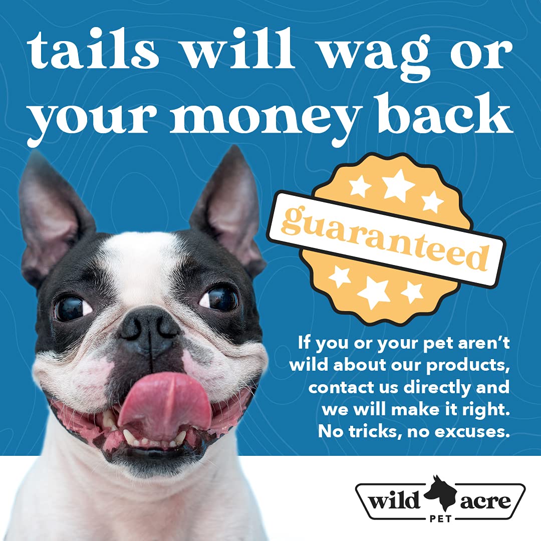 Wild Acre easy-stick application on dog paw balm for quick care.