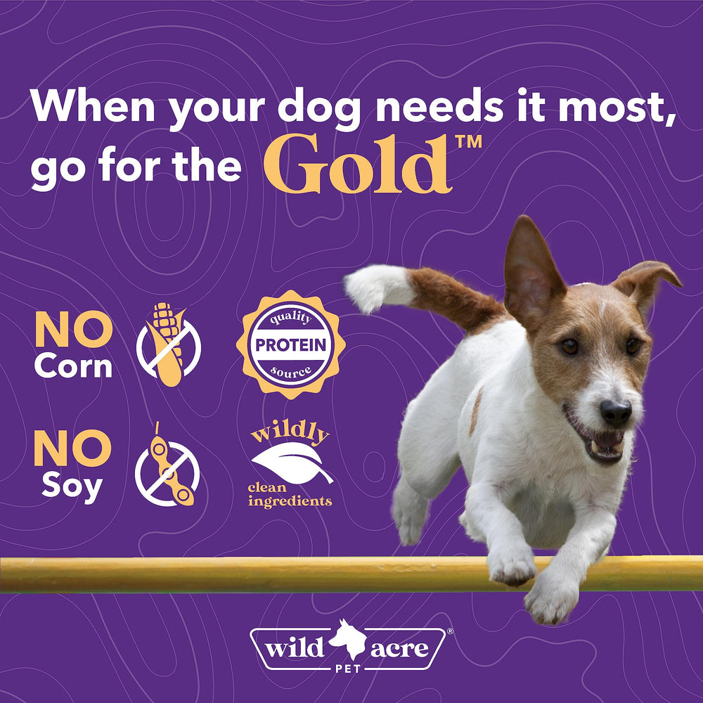 Sprinkling Wild Acre goat milk powder on meals for pets