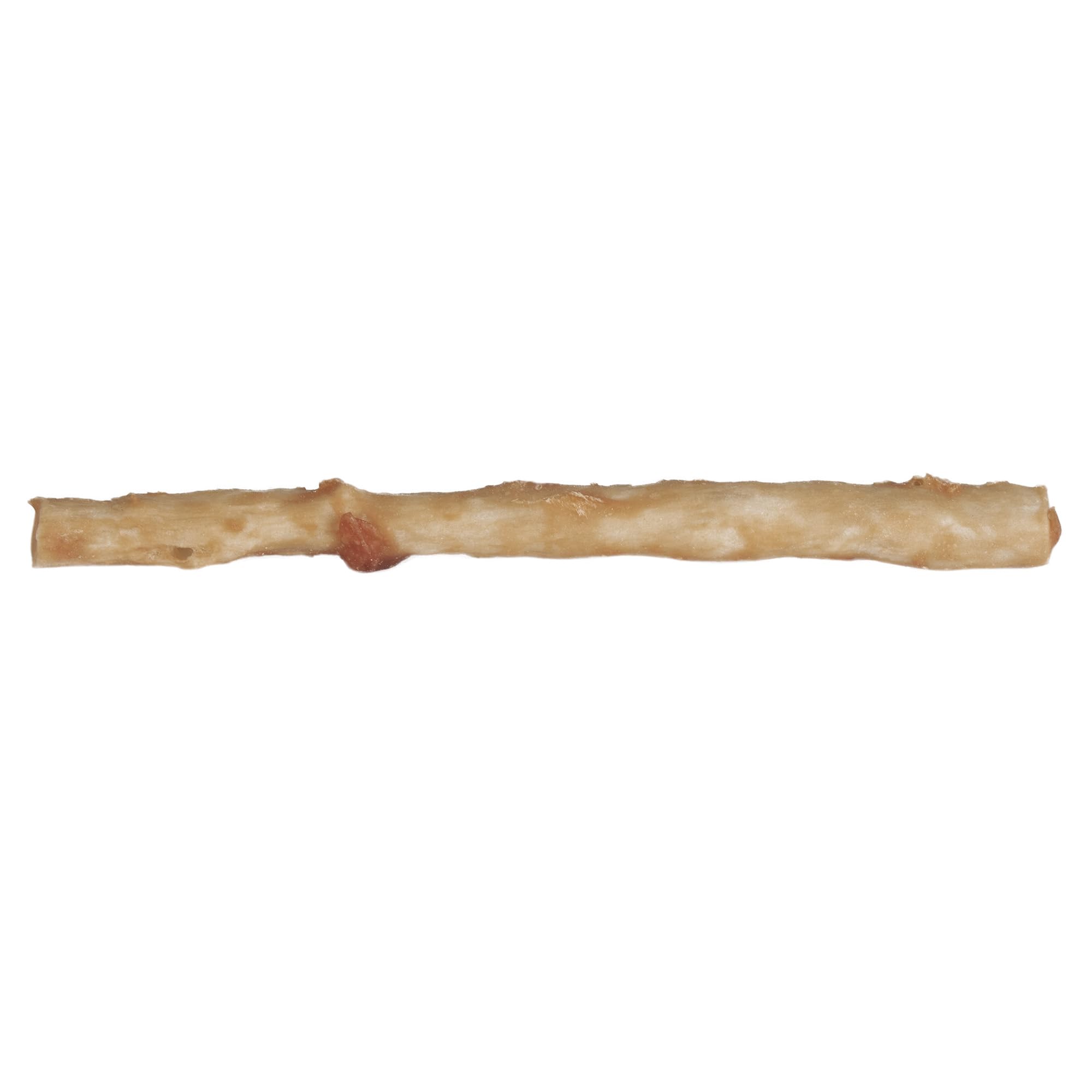 Wild Eats Collagen Sticks Real Salmon 25ct dog enjoying texture during routine chew.