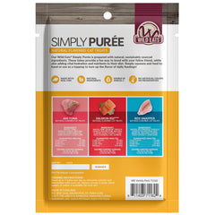 Wild Eats lickable cat treats exotic fish red snapper closeup highlights creamy bisque texture.