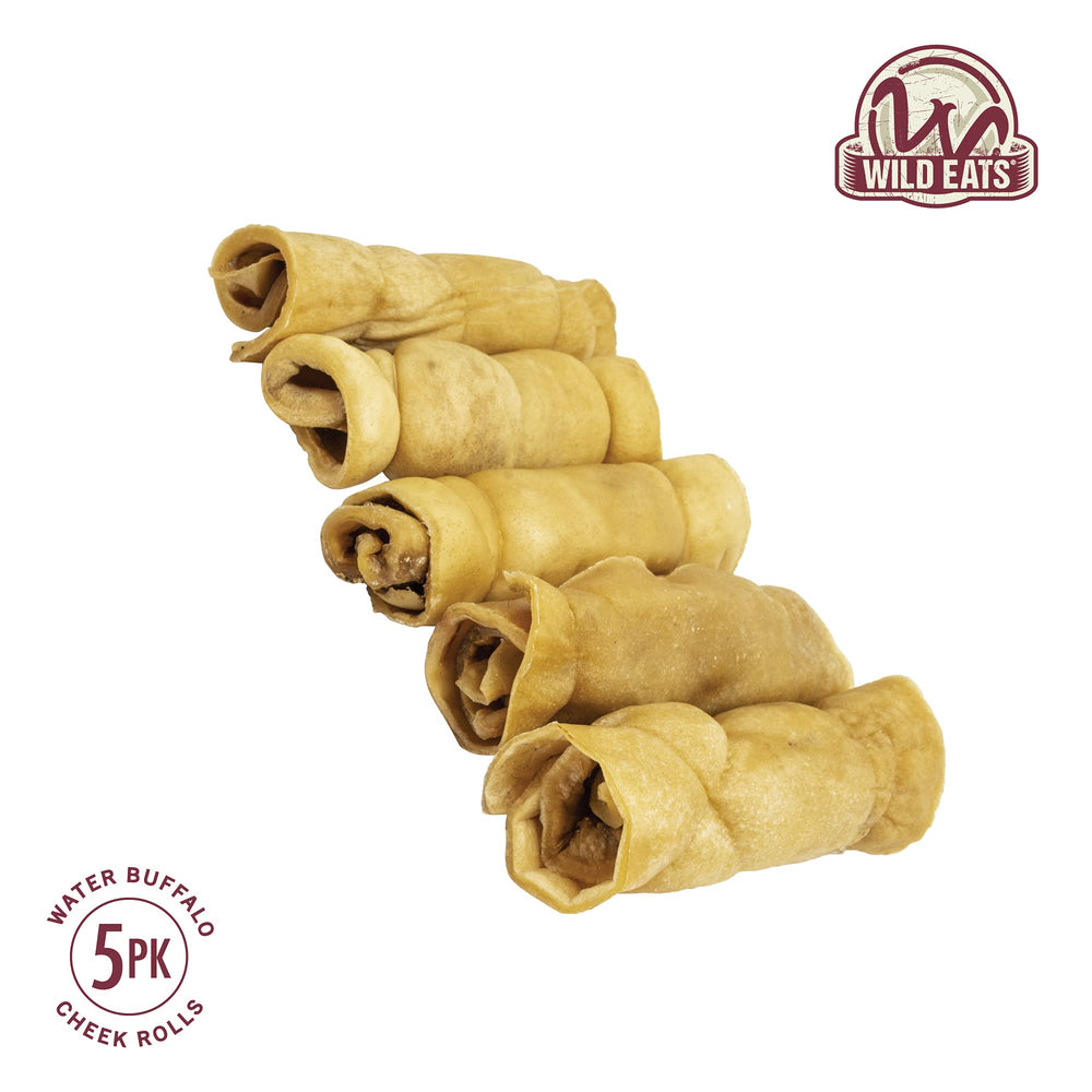 Wild Eats pig-ear substitute chews on shelf highlights a grain-free alternative.