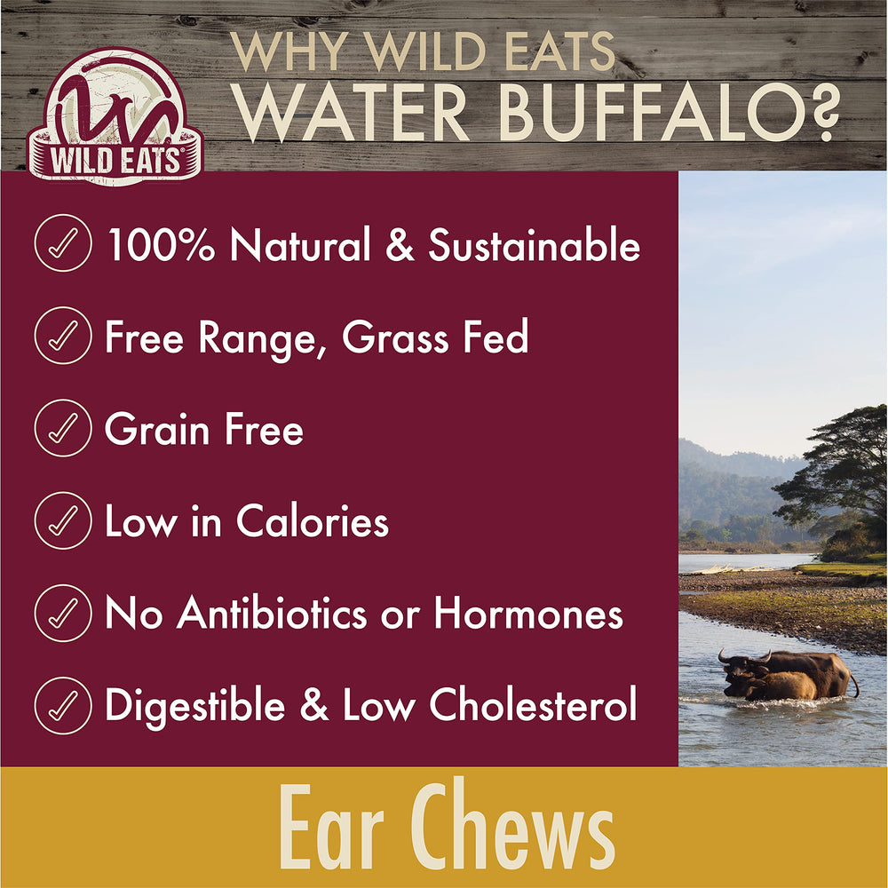 Wild Eats Water Buffalo Treats single-ingredient protein source for dogs